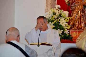 Misa y procesión de la Virgen de la Encarnación en La Herradura-Telde (Foto Francisco Javier Santana)
